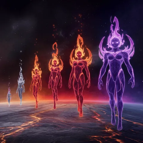 The Aura companions, from Spark to Inferno